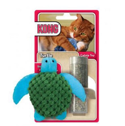 KONG Refillables Catnip Cat Toy, Turtle