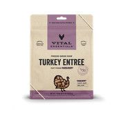 Vital Essentials Freeze-Dried Cat Food, Mini Nibs, Turkey, 8-oz