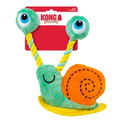 Kong Bendeez Dog Toy, Snail