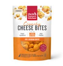 The Honest Kitchen Crunchy Cheese Bites Dog Treats, Cheddar Cheese, 2-oz