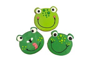 Paws Gourmet Bakery Frog-et About It! Dog Treats, 3.5-in x 3.5-in