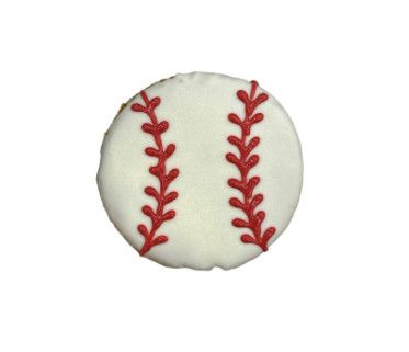Paws Gourmet Bakery Seasonal Baseballs Dog Treats, 3-in