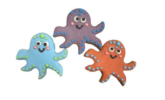 Paws Gourmet Bakery Octopus Dog Treats, 2.75-in x 3.25-in