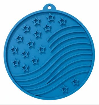 SodaPup eMat Lick Mat, Stars & Stripes Design