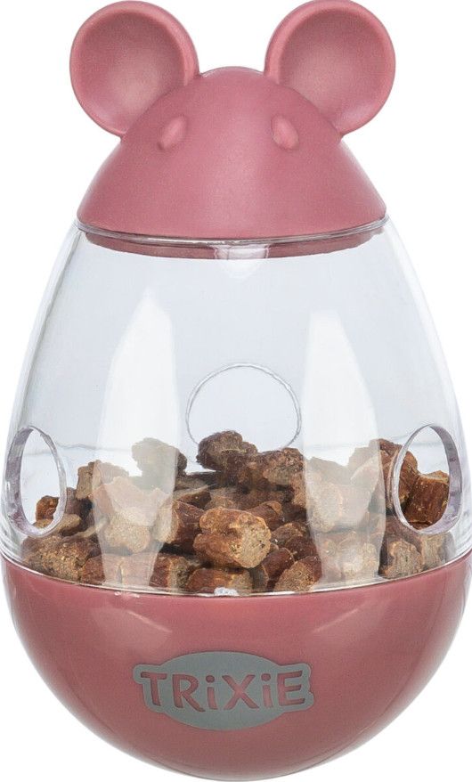 TRIXIE Pet  Roly Poly Snack Mouse, Assorted Colors