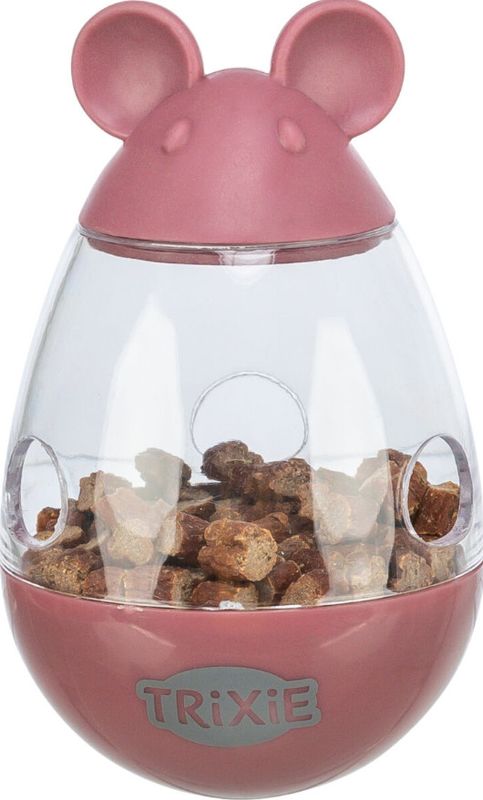 TRIXIE Pet  Roly Poly Snack Mouse, Assorted Colors