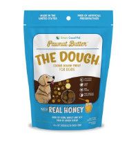 Green Coast Pet The Dough, Cookie Dough Treat, Pawnut Butter & Real Honey, 5-oz