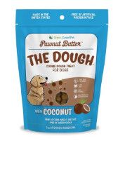 Green Coast Pet The Dough, Cookie Dough Treat, Pawnut Butter & Coconut, 5-oz