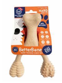 Betterbone Hard Density Dog Chew, Natural Venison Flavor, Small