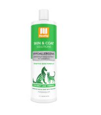 Nootie Skin & Coat Solutions, Hypoallergenic Shampoo for Dogs & Cats, Coconut Lime Verbena, 16-oz