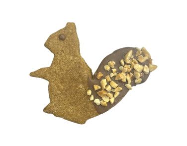 Paws Gourmet Bakery Squirrel Dog Treats, 3.5-in x 2.5-in