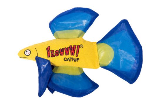 Yeowww! Catnip Cat Toys, Mo Beta Fish