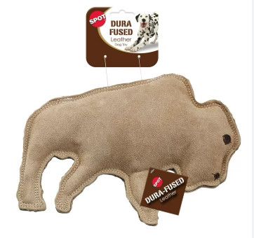 Ethical Pet Dura-Fused Leather Buffalo Dog Toy