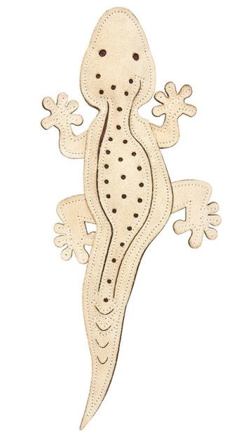 Ethical Pet Skinneeez Leather Lizard 15" Dog Toy