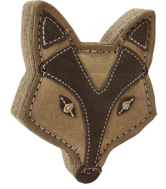 Ethical Pet Dura-Fused Leather Chunkies Fox Dog Toy