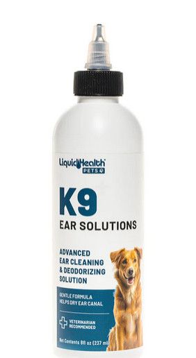 Liquid Health K9 Ear Solution, 8-oz