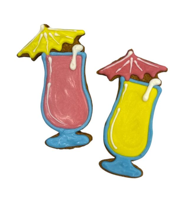 Paws Gourmet Bakery Pup Colada Dog Treats 4.75x2.5