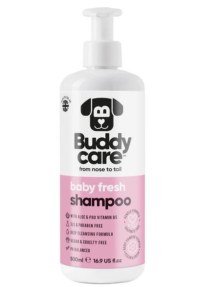 Buddycare Baby Fresh Shampoo with Aloe & Vitamin B5, 16.9-oz