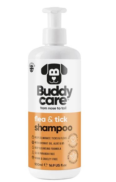 Buddycare Flea & Tick Shampoo, 16.9-oz