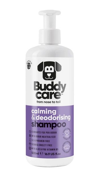 Buddycare Calming & Deodorizing Shampoo, Lavender Scent, 16.9-oz