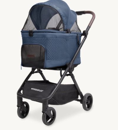 Wonderfold Bella Pet Stroller, Harbor Blue
