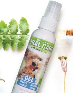 Adore Pet Complete Oral Care Dental Gel, Salmon Flavor, 4-oz