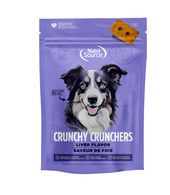 Nutrisource Crunchy Crunchers Biscuits for Dogs, Liver, 14-oz