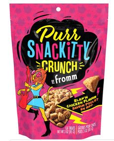 Fromm PurrSnackitty Crunch Cat Treats, Chicken, 3-oz