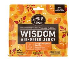 Earth Animal Wisdom Air Dried Seasonal Jerky, Pumpkin Spice, 4-oz
