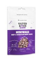 Tilted Barn Beef & Saskatoon Berry Miniwag Jerky Treats for Dogs, 3.53-oz