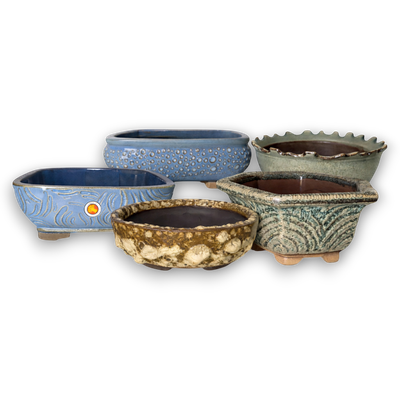 The Little Wood Pottery Bonsai Pots