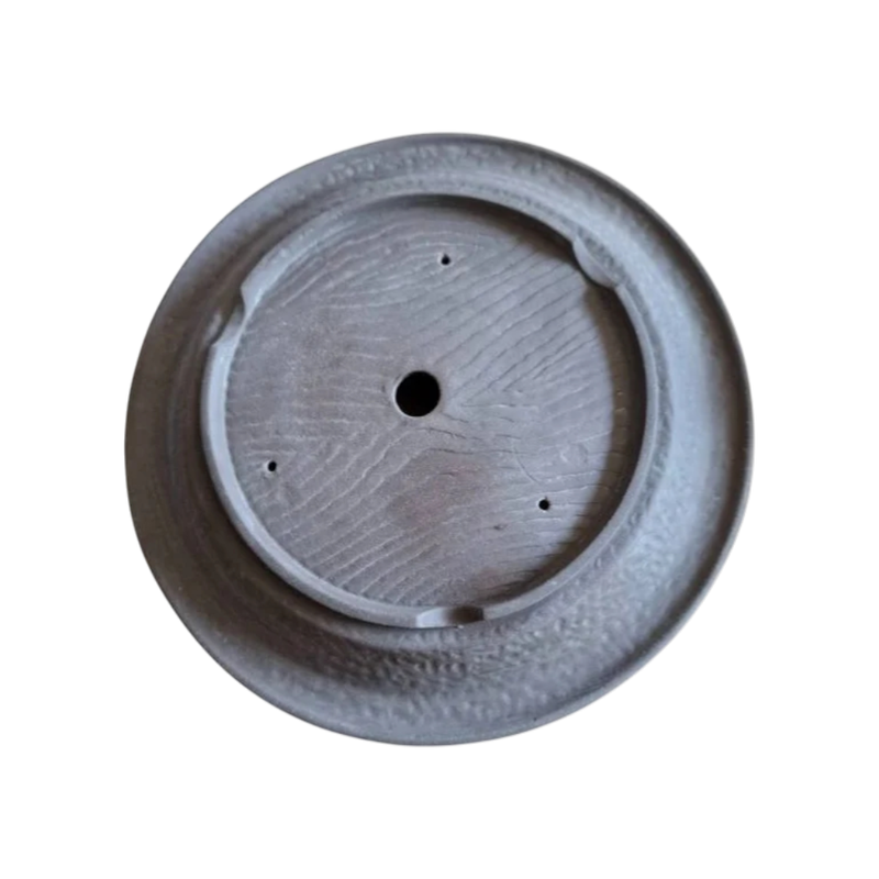 Literati Round Un Glazed Bonsai Pot