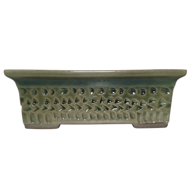 Forest Geometry "Rectangular Bonsai Pot"