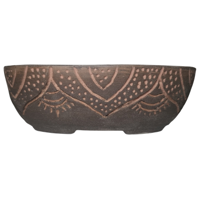 Sacred Horizon "Oval Bonsai Pot"