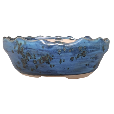 Ocean Whisper "Oval Bonsai Pot"