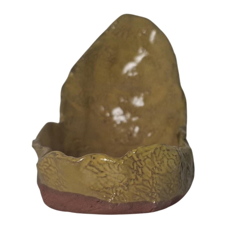 Golden Cliff "Half Moon Bonsai Pot Small"