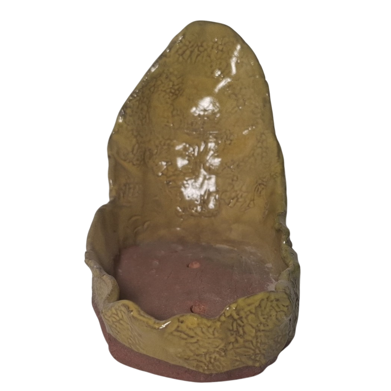 Golden Cliff "Half Moon Bonsai Pot Small"