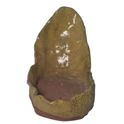 Golden Cliff "Half Moon Bonsai Pot Small"