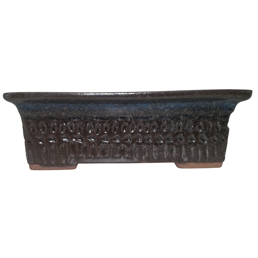 Midnight Relic "Rectangular Bonsai Pot"