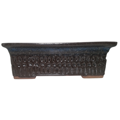 Midnight Relic "Rectangular Bonsai Pot"