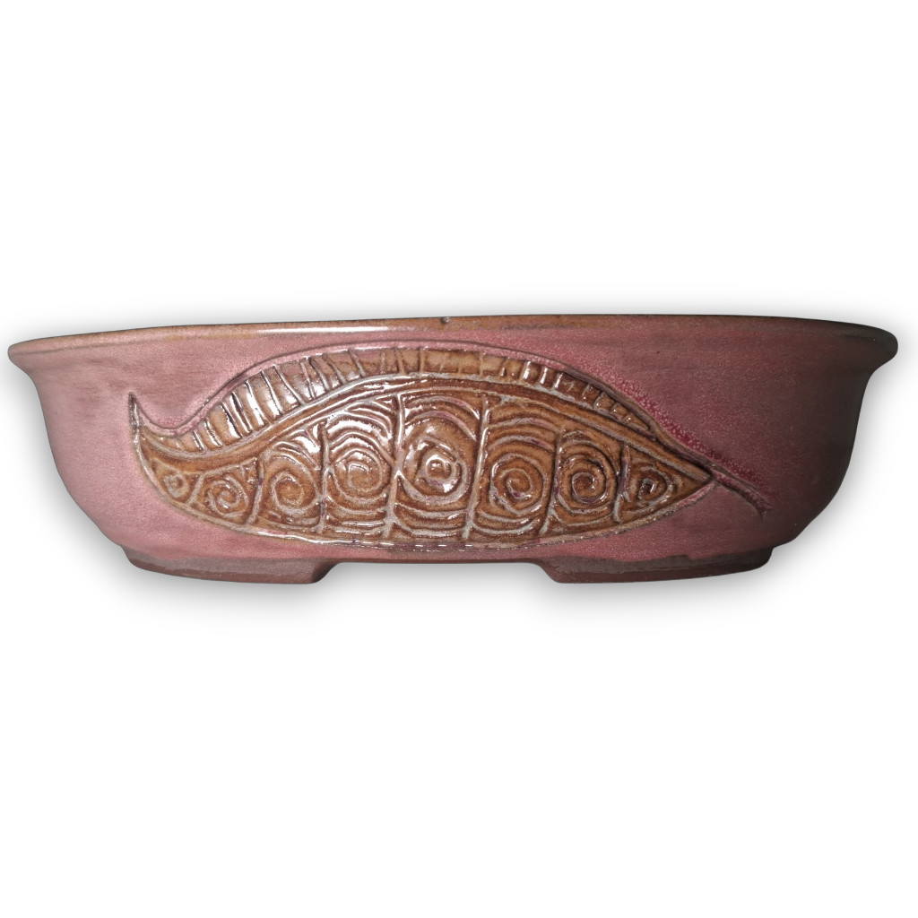 Whispering Leaf "Oval Bonsai Pot"