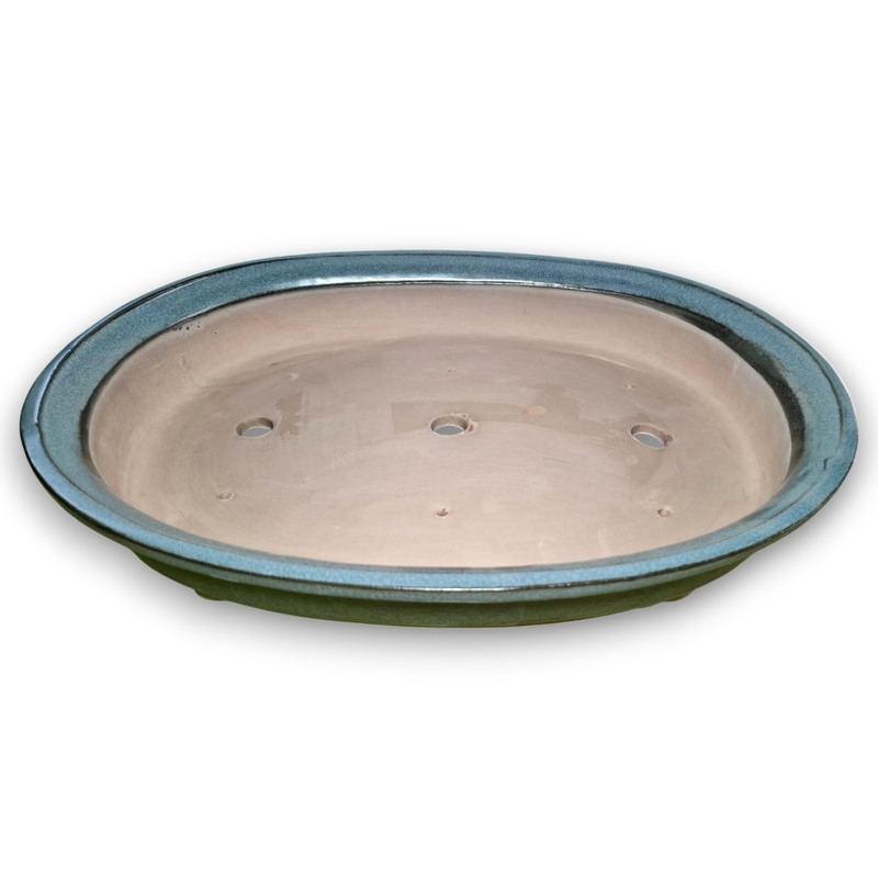 XXL Oval Flat Bonsai Pot (Forest)