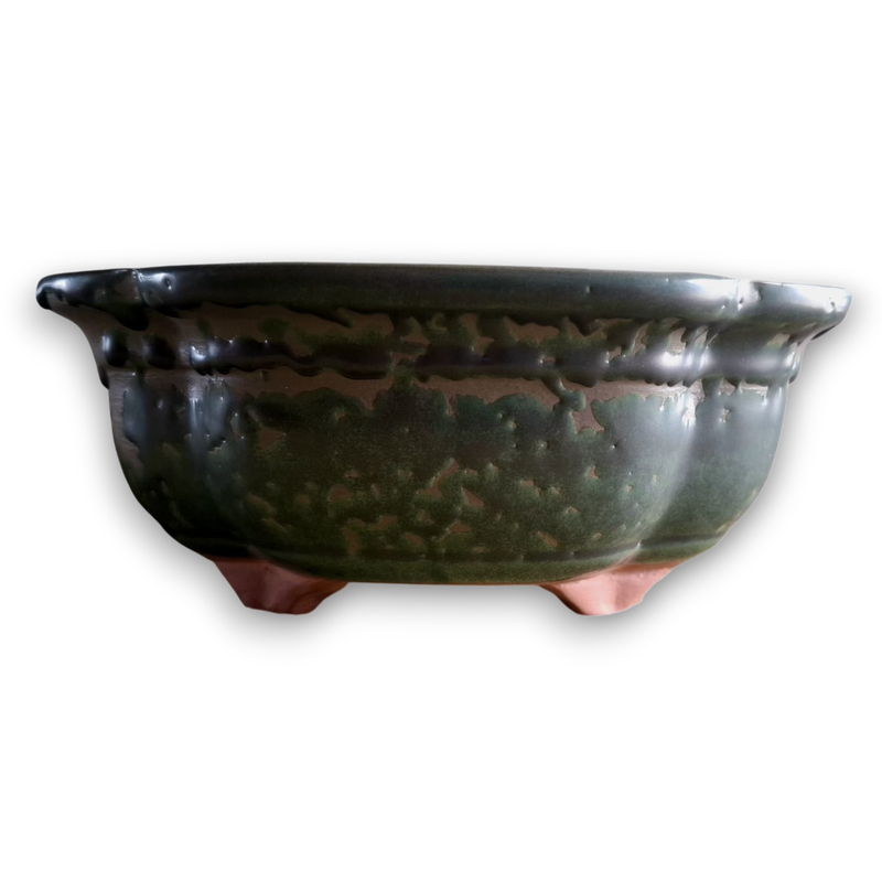 Emerald glazes drift like mist across ancient valleys