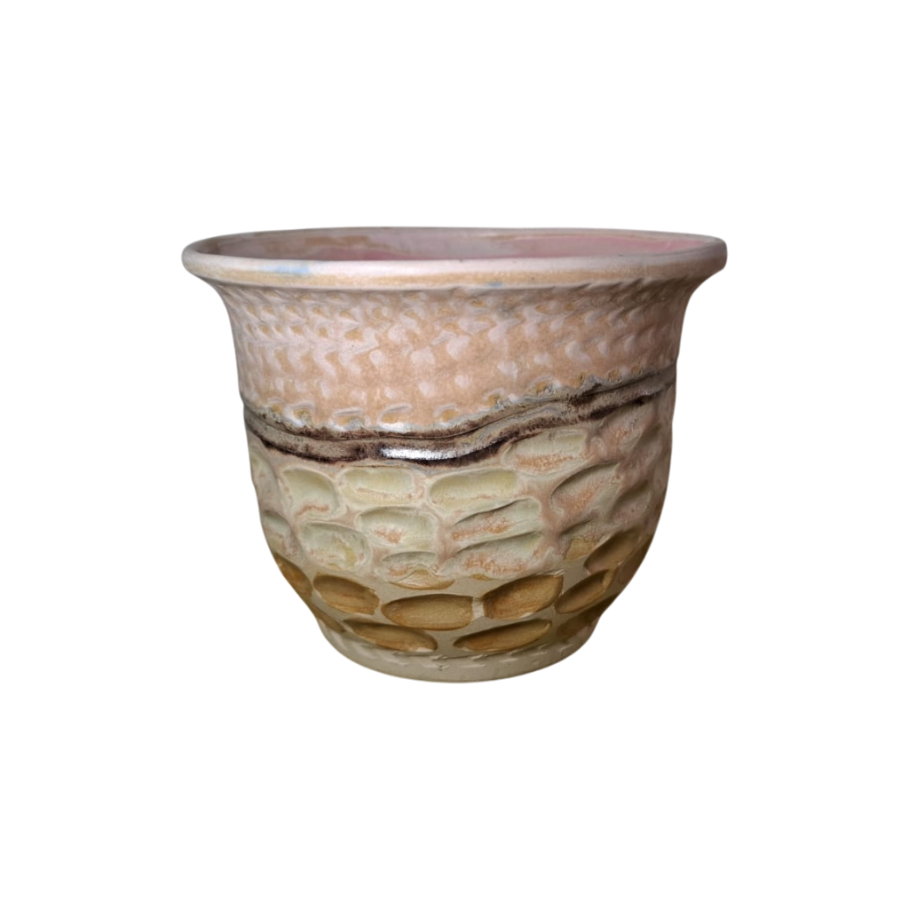 Medium Round Decorative Flower Pot
