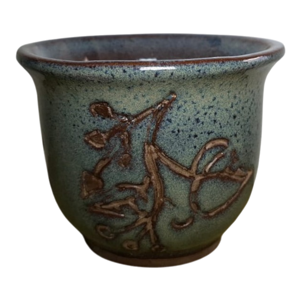 Smaller Round Decorative Flower Pot