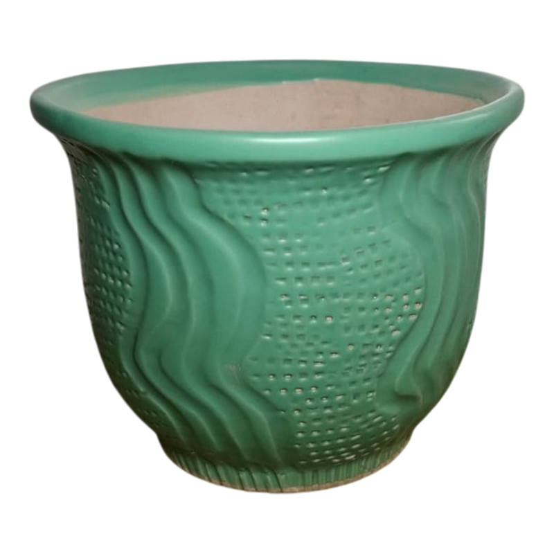 Smaller Round Decorative Flower Pot