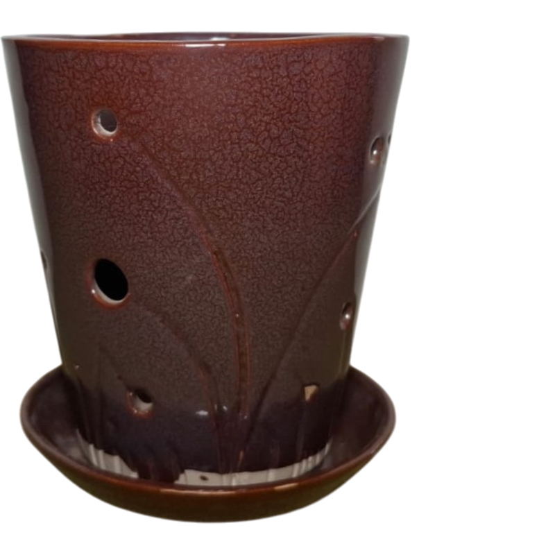 Ember Orchid Planter