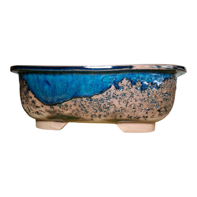 XXL Rectangular Round Cornered Bonsai Pot - Azure Highlands