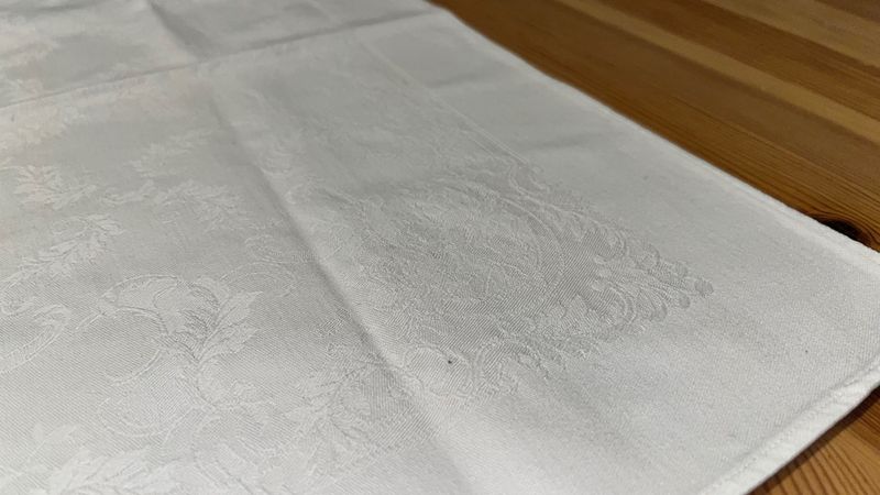 Prościej się nie da - biała serwetka