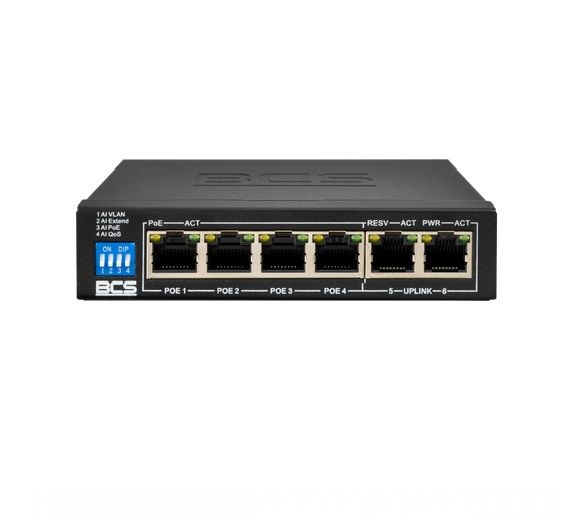 Switch PoE BCS-B-SP0402